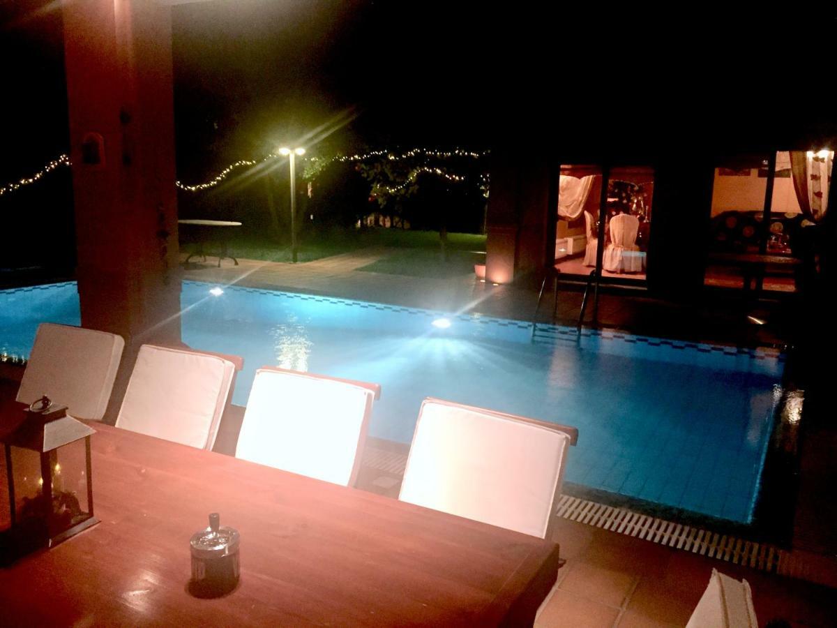 4-seasons pool villa near Meteora Tríkala Esterno foto