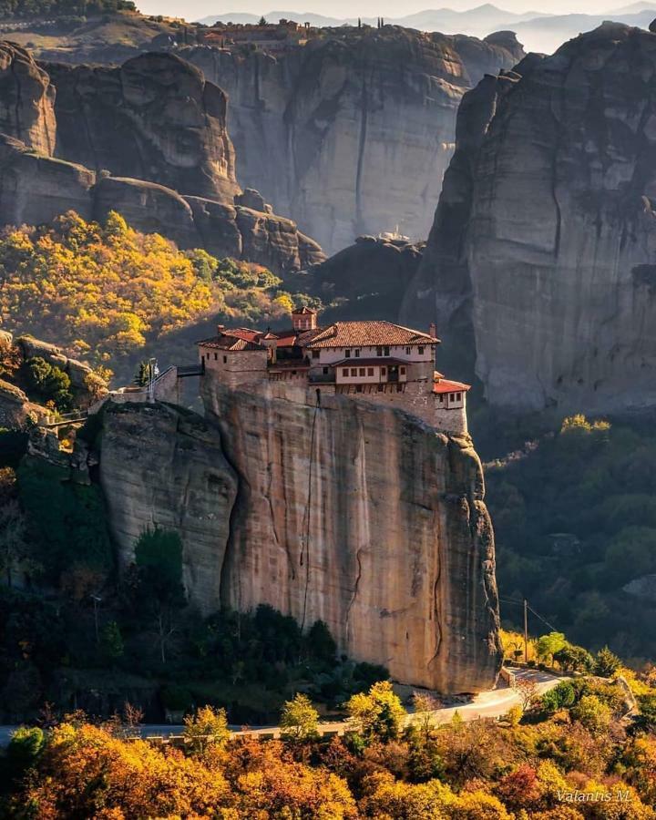 4-seasons pool villa near Meteora Tríkala Esterno foto