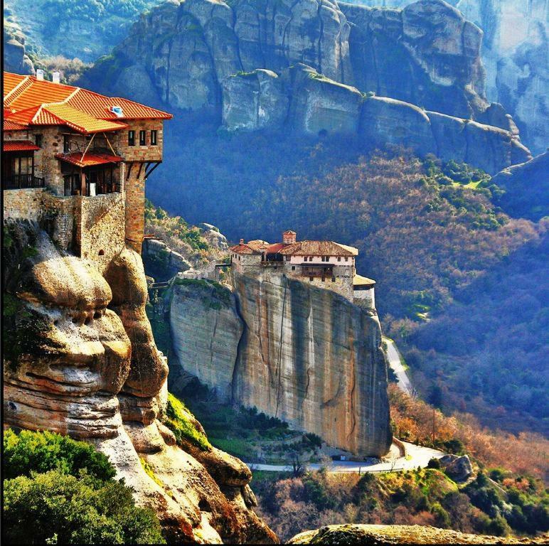 4-seasons pool villa near Meteora Tríkala Esterno foto
