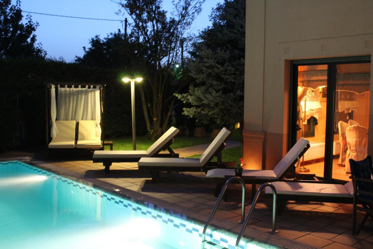 4-seasons pool villa near Meteora Tríkala Esterno foto